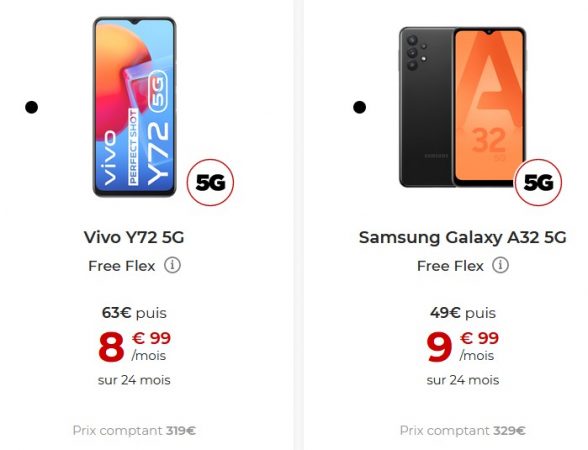 Choc Des Smartphones G Chez Free Mobile Deux Mod Les Aux Alentours