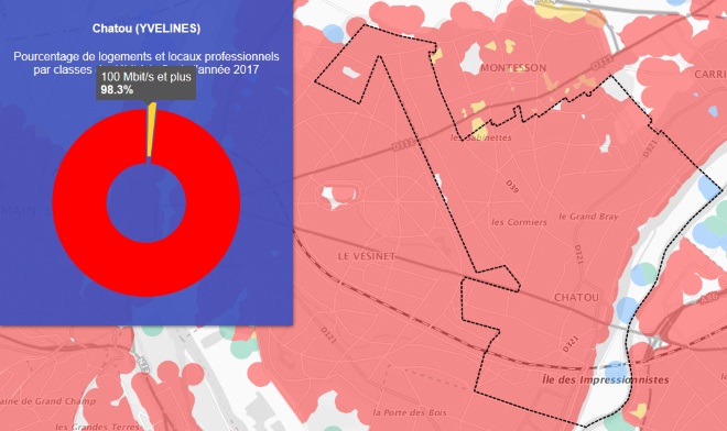 Decouvrez Les Cartes Du Deploiement Tres Haut Debit De Chatou