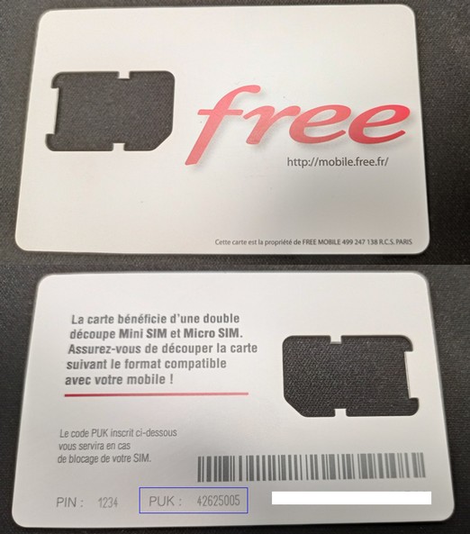Comment activer ma carte SIM Free Mobile, activer Puce Free 