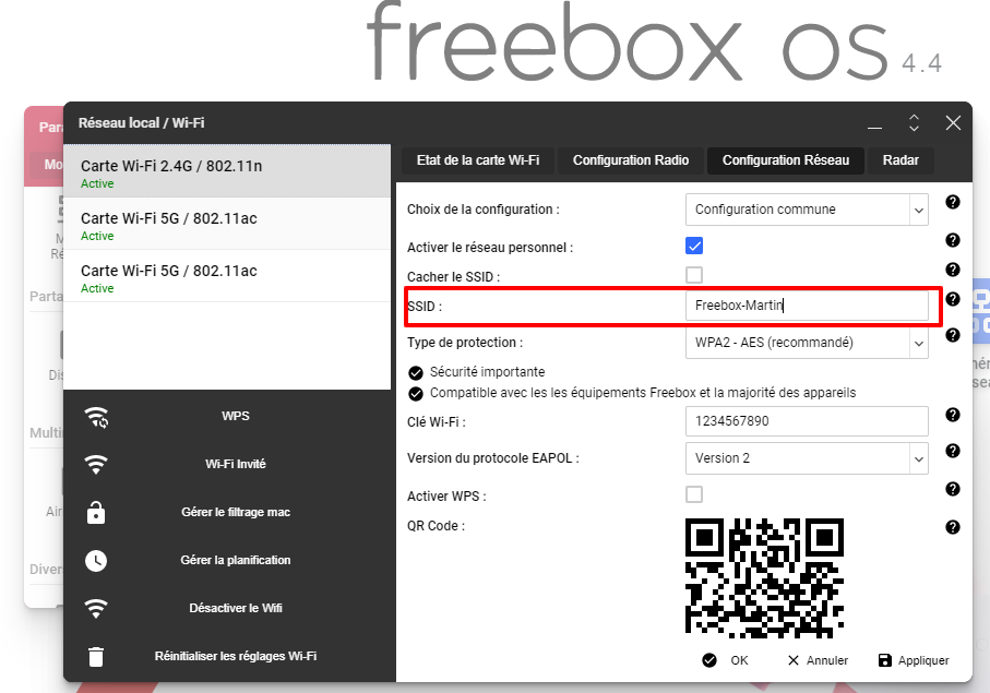 Comment trouver sa clé WiFi Freebox et comment la changer ?