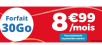 Auchan Telecom lance une série limitée 30 Go à 8,99€/mois à vie