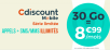 Cdiscount Mobile lance un nouveau forfait 30 Go à 8,99€ à vie