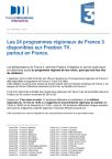 Free et France 3, trois années de travail conjoint