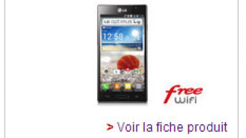 Free Mobile baisse le tarif du LG Optimus L9 dans sa boutique en ligne