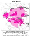 Pays de la Loire : 50 % de la population couverte par les antennes 3 G de Free