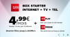 SFR : une offre spéciale sur Showroom Privé où la location de la box fait doubler le prix