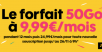 Bal des promos : 50 Go à 9,99€/mois pendant un an chez Sosh