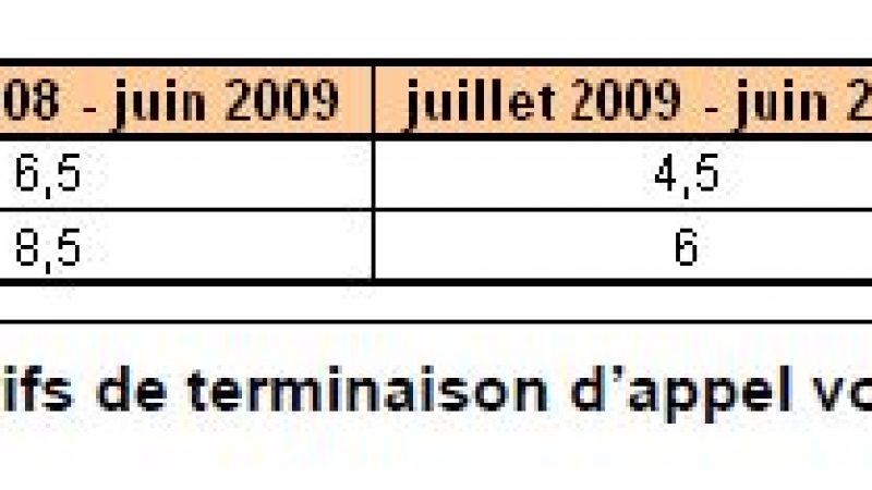 La possible baisse de la terminaison d’appel pourrait profiter à Free Mobile