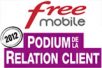 Free devient numéro 1 de la relation client dans le mobile !