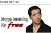 2000 invitations à l’anniversaire de Free sont offertes aux freenautes