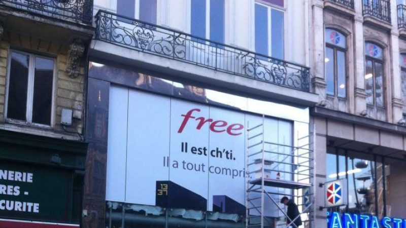 Après 3 ans d’arrêt, les travaux du flagship Free à Lille ont enfin repris !