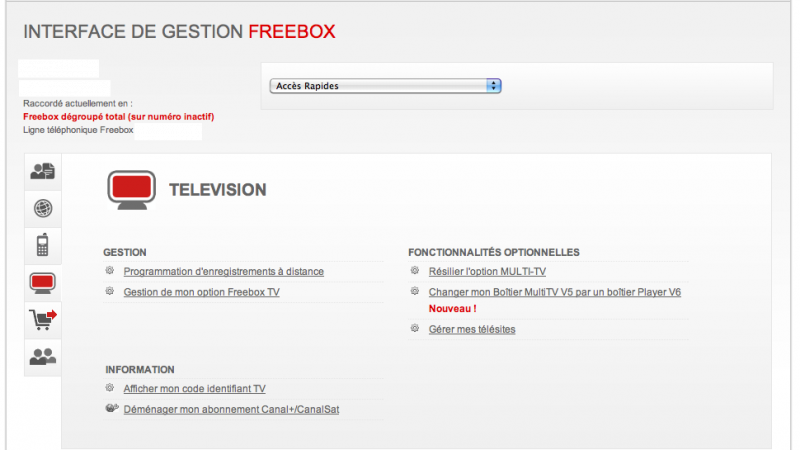 Freebox Révolution / Multi TV : Migration du boitier HD vers Player