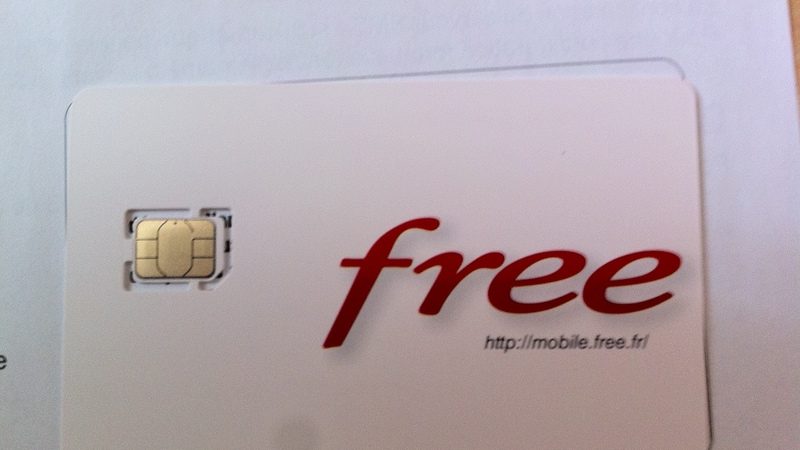 Free Mobile : Carte SIM reçue !