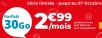 Auchan Telecom propose une nouvelle promo en série limitée pour 2.99€ par mois