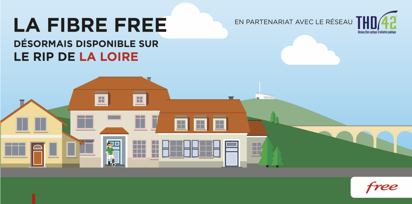 Free Lance Officiellement Ses Offres Fibre Sur Un Nouveau RIP