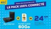 La Poste Mobile propose son pack 100 % connecté avec forfait fixe et forfait mobile à partir de 16,99 euros