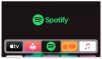 Spotify fait ses premiers pas sur Apple TV en France et peut désormais être contrôlé par Siri