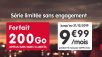 NRJ Mobile canarde une nouvelle promo avec un forfait 200 Go pour 9.99€ par mois