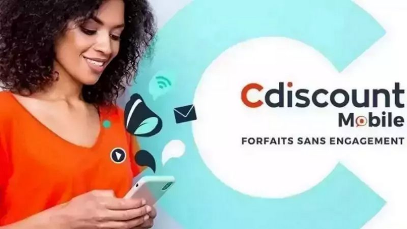 Cdiscount Mobile propose ses forfaits immanquables 5 et 100 Go en promo  1,99 et 9,99 euros