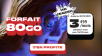 Un forfait 80 Go pour seulement 3,99€ disponible chez NRJ Mobile et sans engagement