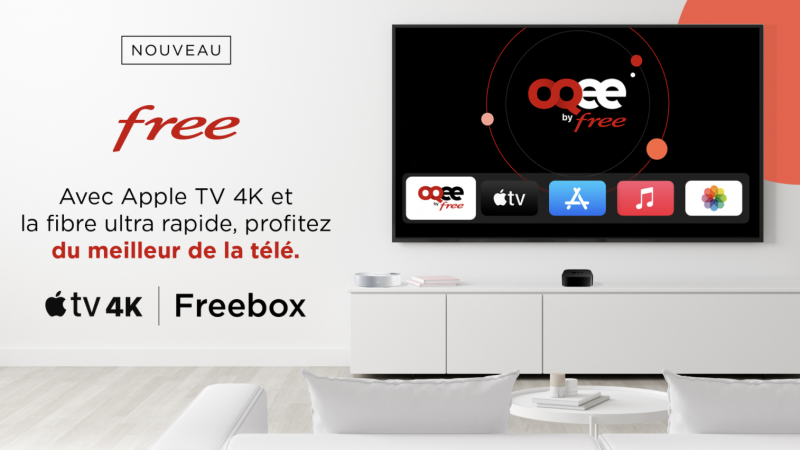 Lancement d'un outil de suivi des commandes de l'Apple TV 4K pour les abonns Freebox
