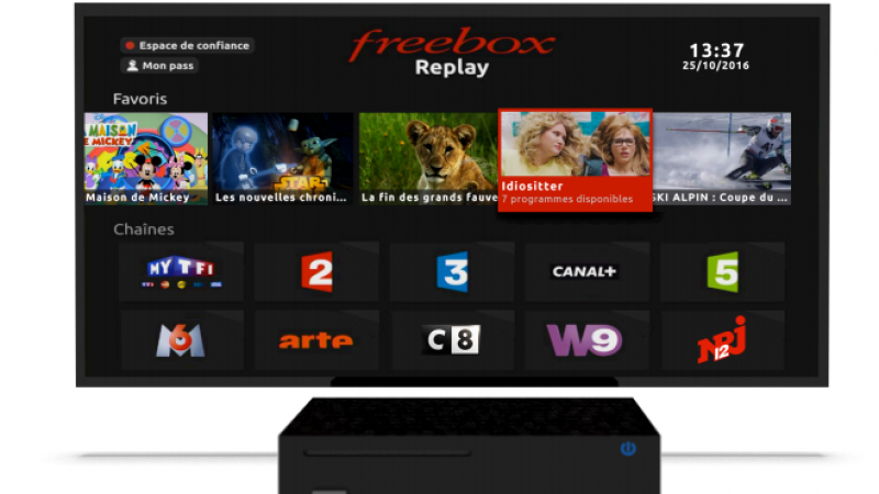 Un service de Replay fait son retour sur la Freebox