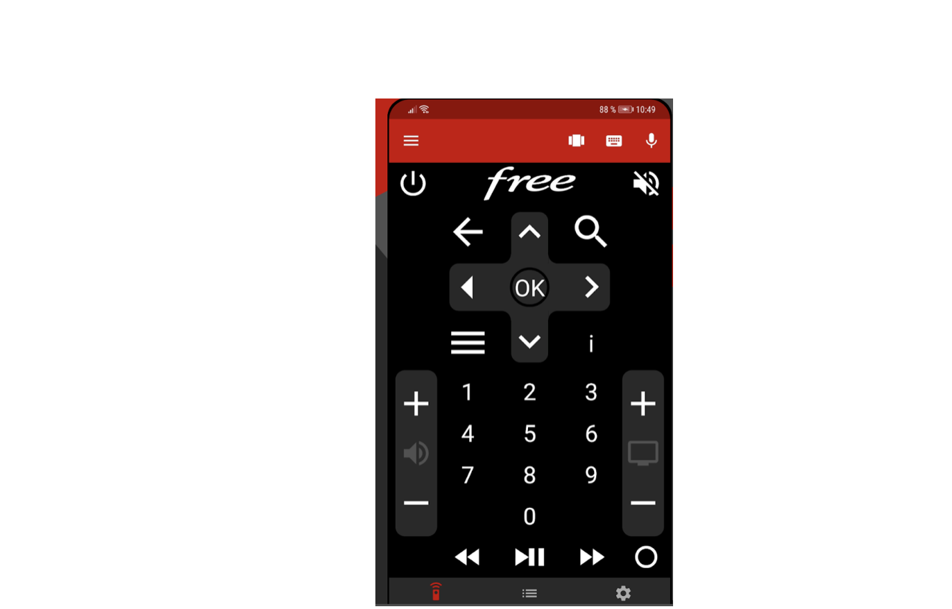 Freeteuse - Télécommande Freebox Révolution/Delta - Téléchargement de l'APK  pour Android