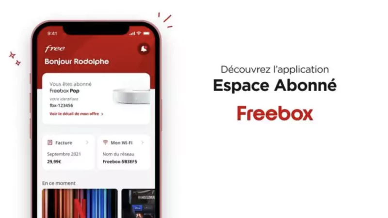 Free launches a new feature in its new Freebox application – Subscriber Area