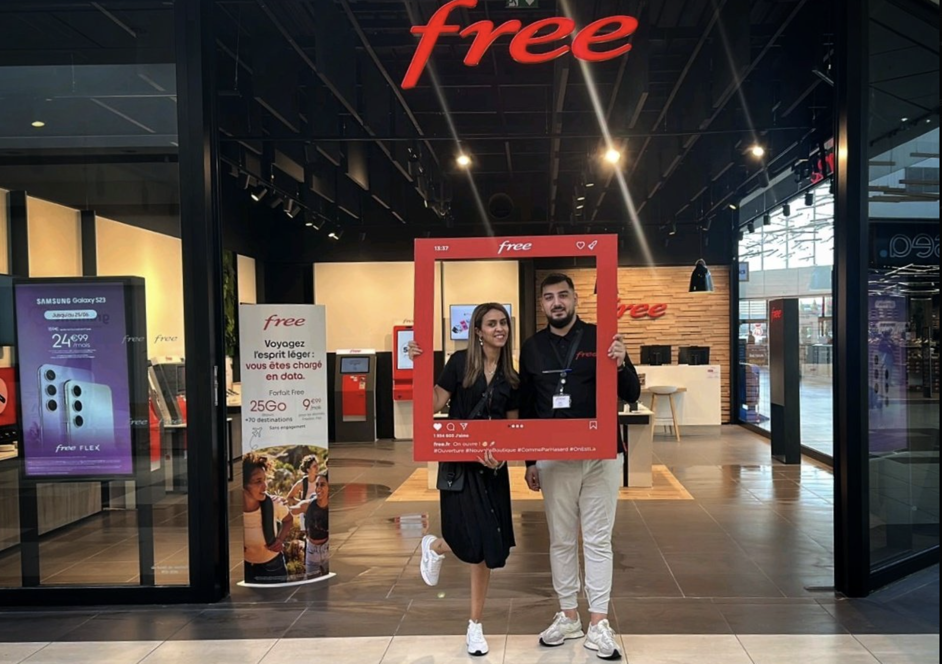 Free ouvre une 5e boutique dans la ville rose