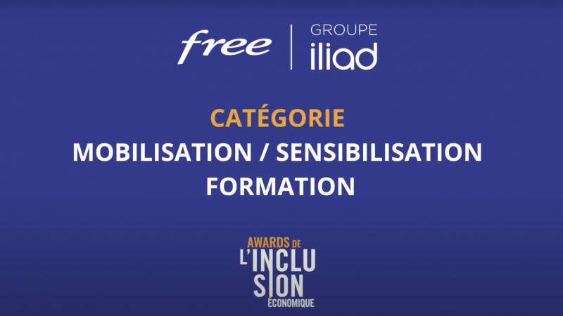 Free participe aux Awards de l’inclusion économique avec un projet fidèle à ses valeurs