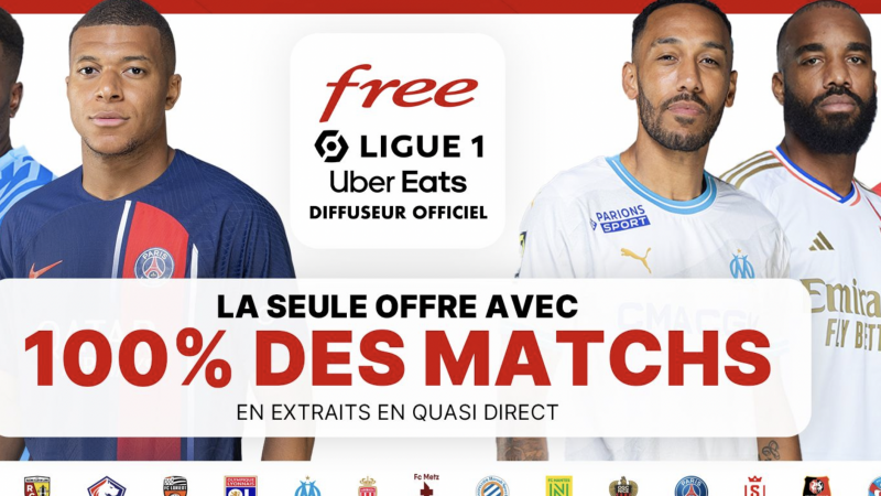 Free Ligue 1 annonce passer la barre des 3 millions de téléchargements