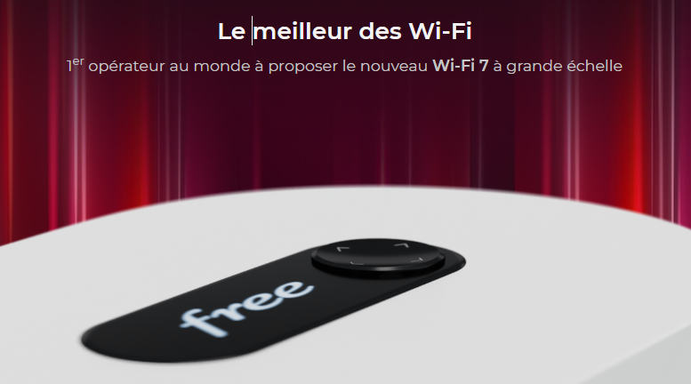 Free lance un nouveau répéteur WiFi 7