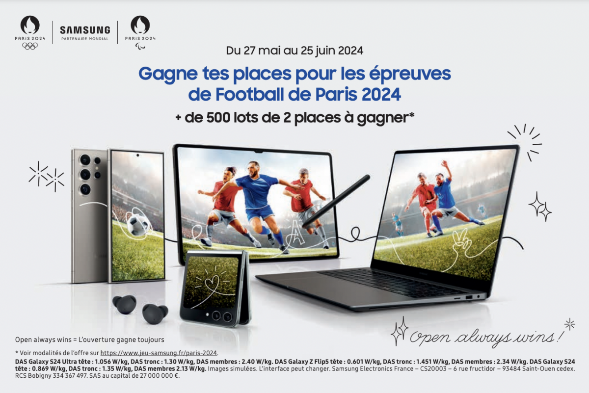 Free Mobile : lancement d’un nouveau jeu concours de Samsung