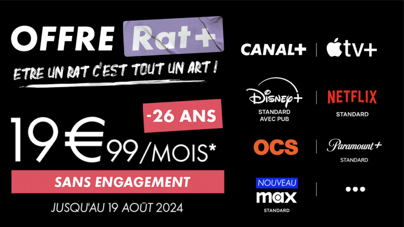 Canal+ relance son offre la plus populaire à moins de 20€ avec le nouveau service de streaming Max (HBO) inclus en plus