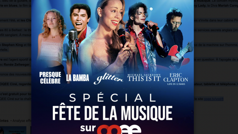 Freebox : arrivée de nouveaux films, concerts et documentaires cultes gratuitement sur Oqee Ciné pour la Fête de la musique
