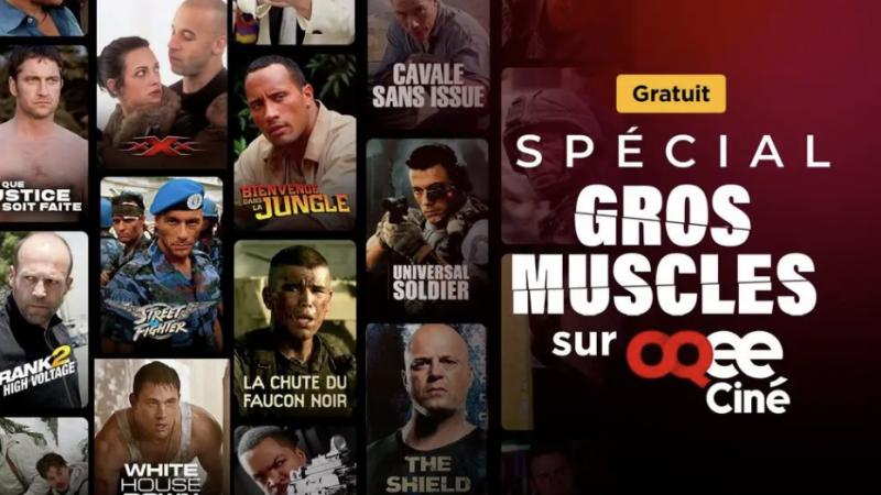 Free sort les “gros muscles” sur Oqee avec de nouveaux films gratuits en illimité pour ses abonnés