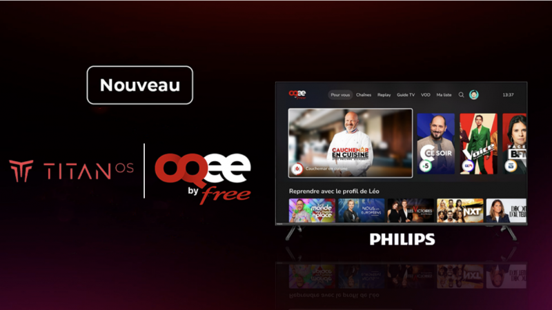 Nouveau : Free lance son application TV Oqee sur les Smart TV Philips pour tous ses abonnés Freebox et Free Mobile 5G