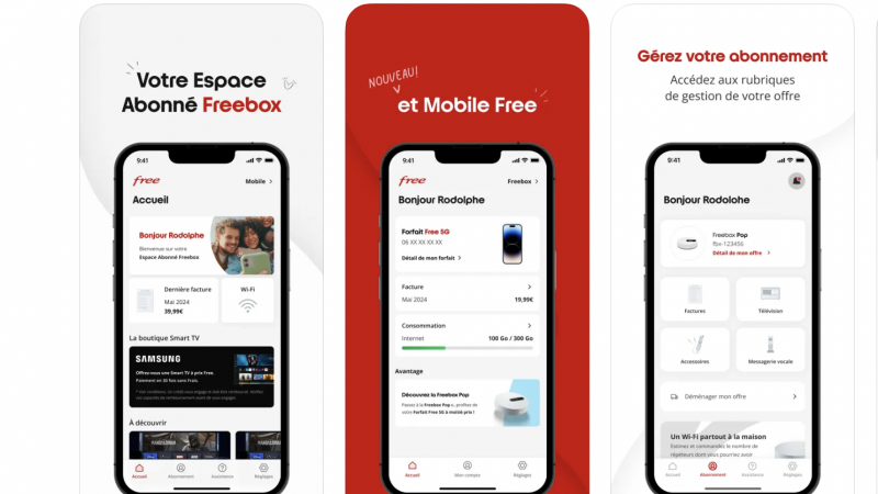 Les abonnés Freebox et Free Mobile peuvent désormais utiliser Face ID et Touch ID sur iOS pour se connecter à l’application officielle “Free”