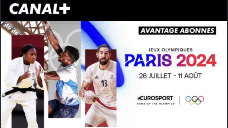 Canal+ envoie un mail à ses abonnés pour leur offrir 10 chaînes Eurosport pendant les JO 2024