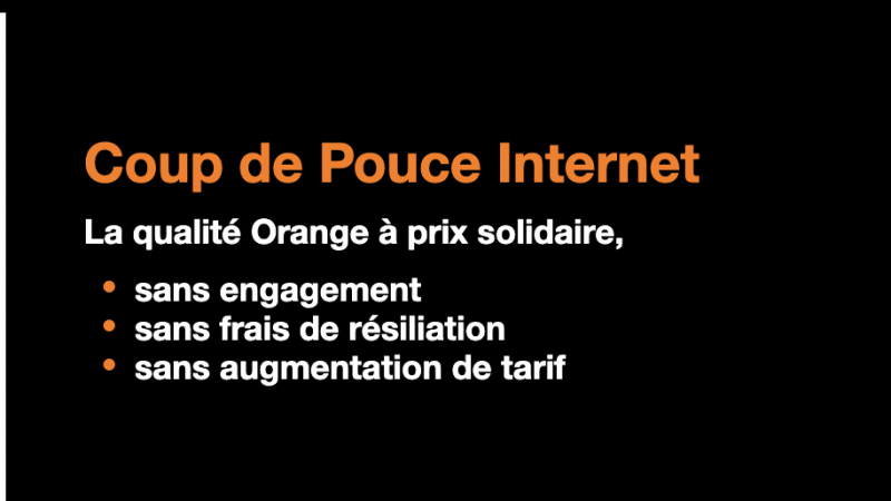 Orange va proposer avec France Travail son offre triple play “Coup de Pouce Internet” aux demandeurs d’emploi les plus fragiles