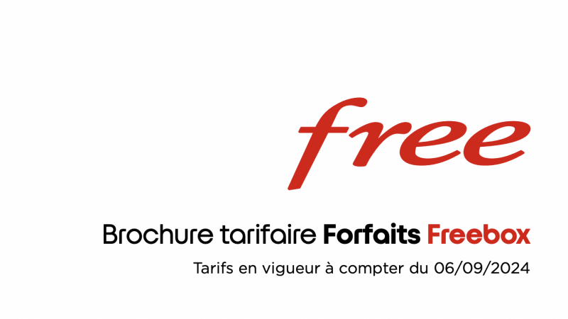 Free déploie une nouvelle brochure tarifaire Freebox avec une nouveauté