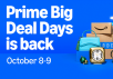 Amazon annonce le retour des Prime Big Deal Days en octobre