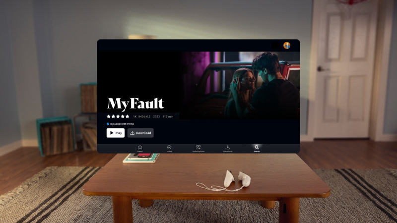 Amazon lance son application Prime Video native sur Meta Quest