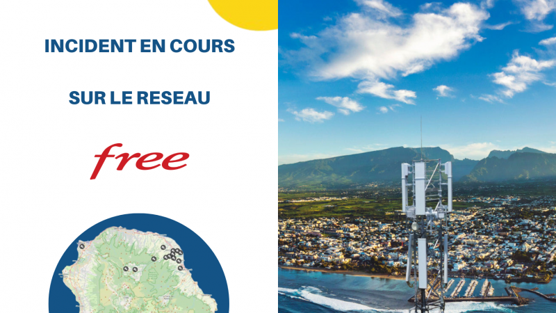 [MàJ] Incident en cours sur le réseau de Free à La Réunion