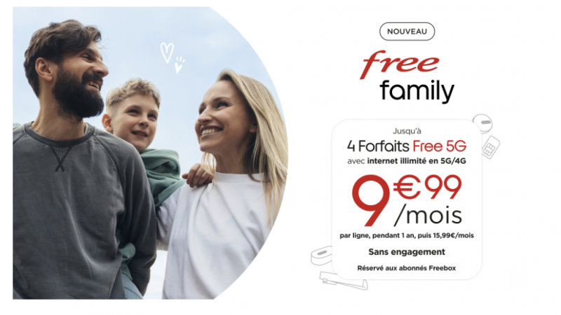 Free Family : précision pour les abonnés Freebox Delta, mini 4K, One et Crystal