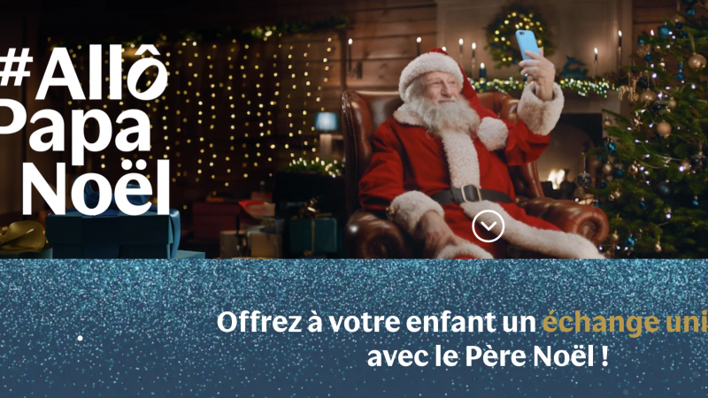 Clin d’oeil : le WhatsApp du Père Noël de Bouygues Telecom revient pour tous avec des nouveautés truffées d’IA