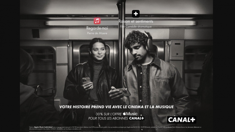 Canal+ annonce faire profiter désormais d’Apple Music à tous ses abonnés à un tarif privilégié