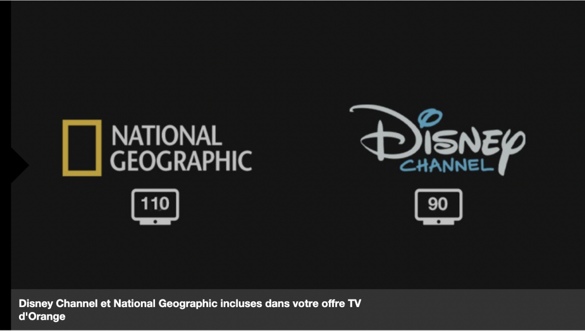 Orange donne des précisions sur l’arrivée de Disney Channel et National Geographic sans surcoût pour ses abonnés Livebox