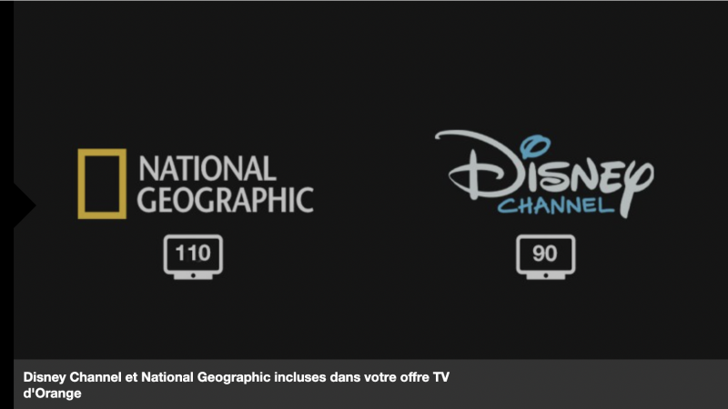 Orange donne des précisions sur l’arrivée de Disney Channel et National Geographic sans surcoût pour ses abonnés Livebox